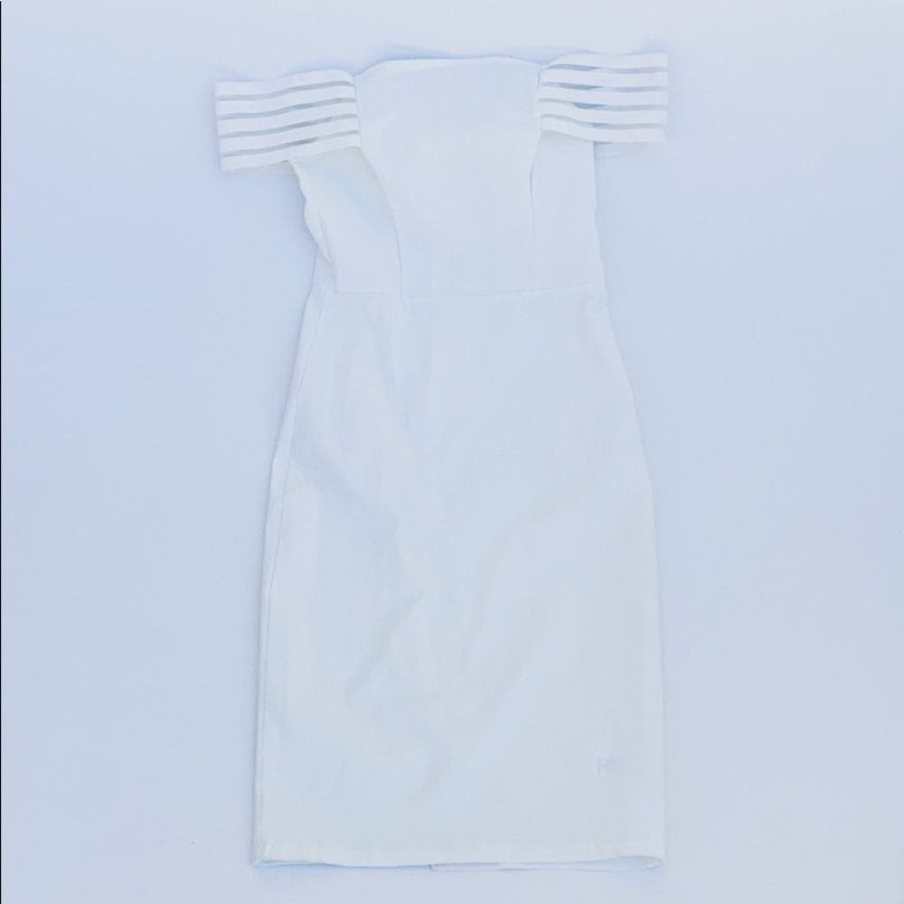 NWT Hotties2 White Off Shoulder Dress